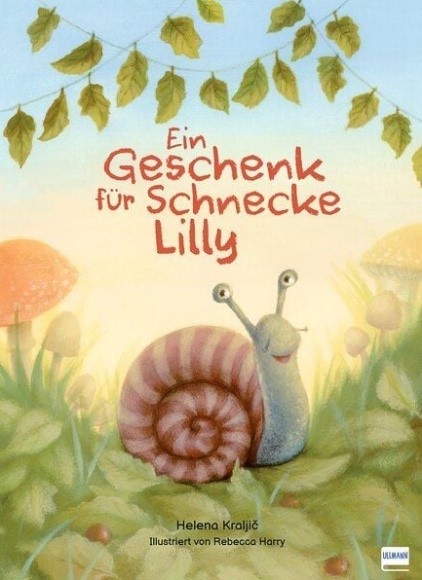 Buchcover: Zeichnung einer Schnecke auf einer Wiese