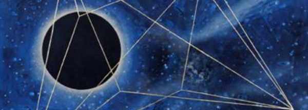 Foto eines Kunstwerks: Darstellung des Universums